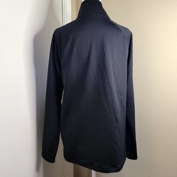 UnderArmour LS Pullover with Motion Snap Collar, Size Womens Medium - Picture 3 of 12